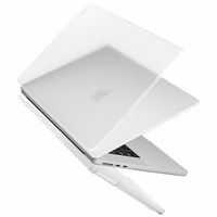 UNIQ dėklas Claro MacBook Air 13 M2/M3 skaidrus/dove matte skaidrus