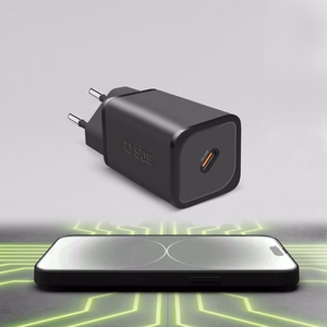SBS TETRGAN1C65W 65W GaN Power Delivery įkroviklis - juodas