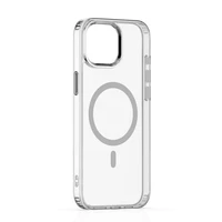 Etteri Spalvotas Magnetinis dėklas telefonui iPhone 15 6,1" pilkas