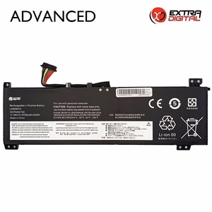 Nešiojamo kompiuterio baterija LENOVO L20M3PC2, 3750mAh, Extra Digital Advanced