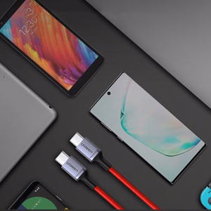 Ugreen US294 USB-C - USB-C 3A 480Mb/s laidas 1m raudonas