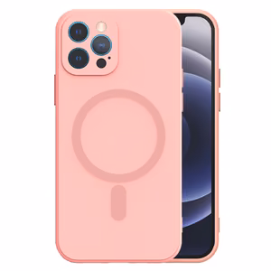 TEL PROTECT MagSilicone dėklas telefonui Iphone 14 Pro Max šviesiai rožinė