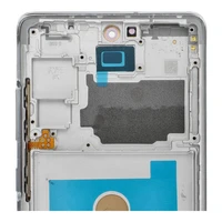 FixCell ekranas LCD SAMSUNG S20 FE OLED su rėmeliu baltas