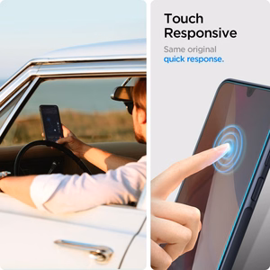 Spigen Glas.tR Slim 2 rinkinys grūdintas stiklas Samsung Galaxy A16 4G / 5G - skaidrus