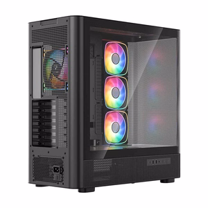 MODECOM Volcano AQ500 ARGB Midi juodas