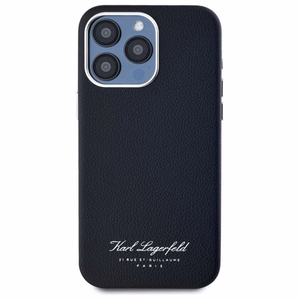 Karl Lagerfeld Hotel RSG dėklas telefonui iPhone 15 Pro Max - juodas