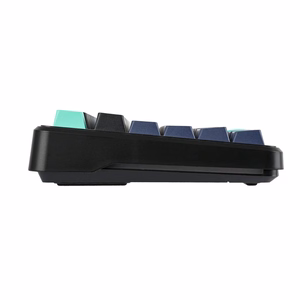 AULA Gasket F87 Pro klaviatūra juoda žydra mėlyna GrayWoodV4 RGB