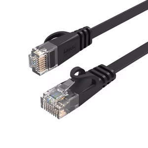 Orico PUG-C7B CAT7 10Gbps RJ45 Ethernet Network Cable Internet LAN Flat 5m - Black