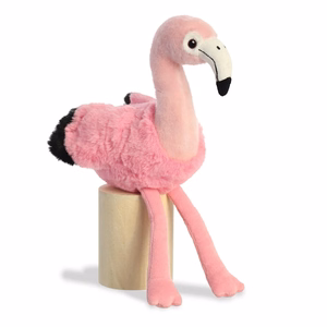 Eco Nation ekologiškas pliušinis flamingas, 24 cm