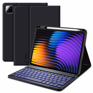 Tech-Protect SC Pen + klaviatūros dėklas Xiaomi Pad 7 / 7 Pro - juodas