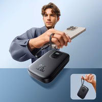 Išorinė baterija Power Bank Joyroom JR-PBF17 22.5W with USB-C cable 10000mAh juoda