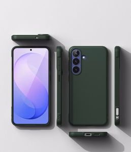 Ringke Onyx dėklas, skirtas Samsung Galaxy S26 FE, tamsiai žalias
