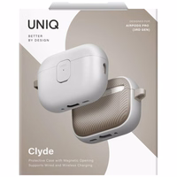 "Uniq Clyde" dėklas "AirPods Pro 3rd Gen" - pilkai smėlio spalvos