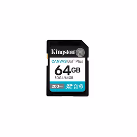Kingston Technology Canvas Go! Plus 64 GB SDXC UHS-I Klasės 10