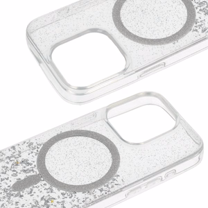 Tel Protect Moonlite Magnetinis dėklas telefonui Iphone 13 sidabrinis skaidrus