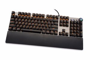 iBox Aurora K-4 klaviatūra USB QWERTY juoda