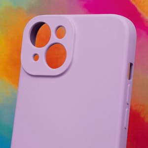 Silikoninis dėklas, skirtas "Xiaomi Redmi 13c 5G lilac