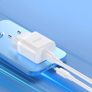 Dudao A20EU USB-A 18W tinklo įkroviklis - baltas