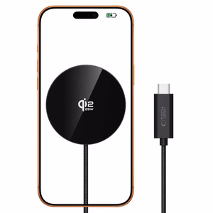 TECH-PROTECT A50 Magnetic MAGSAFE Belaidis Įkroviklis 25W QI2.2 juodas