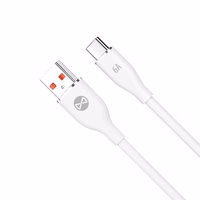 "Forever" kabelis USB - USB-C 1,0 m 6A baltas
