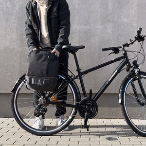 Wozinsky Double Bike Bag Backpack 2in1 30l Black (WBB30BK)