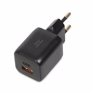 iBOX C-42 GaN PD33W Sieninis įkroviklis, Juodas