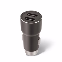 "Forever CC-04" automobilinis įkroviklis 2x USB 3,1A, juodas