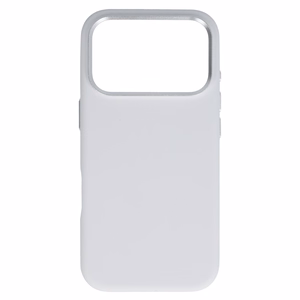 Liavec Silky dėklas su metaliniu kameros rėmeliu, skirtas iPhone 18 Pro/17 Pro, pilkas