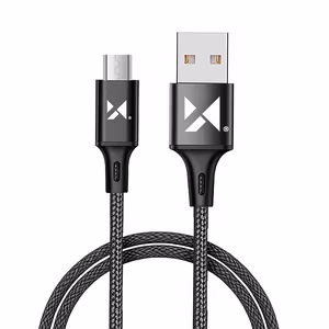 Кабель Wozinsky USB - microUSB 2,4A 1м чёрный (WUC-M1B)