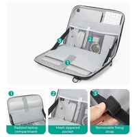 Tech-Protect Ranger-X taktinė nešiojamojo kompiuterio dėklas 15–16" - juodas