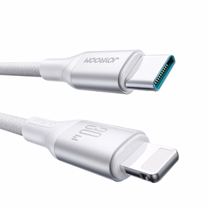 Joyroom S-A28 USB-C – Lightning kabelis 30W, 1 m, baltas