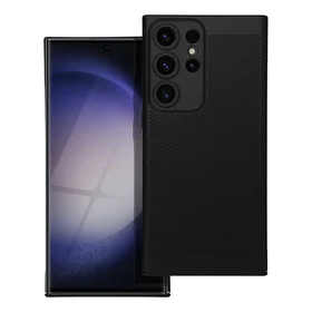 BREEZY dėklas telefonui SAMSUNG S23 Ultra juodas