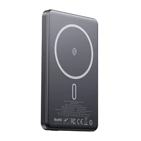 Magnetinė išorinė baterija Mcdodo MC-4641 Ultra-Thin 5000mAh 1C, belaidė (auksinė)