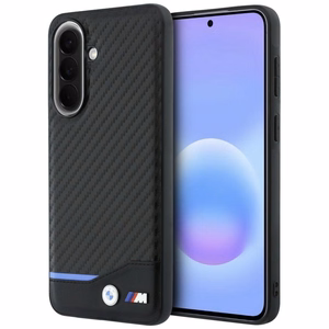BMW dėklas Samsung A37 (PU Carbon) juodas