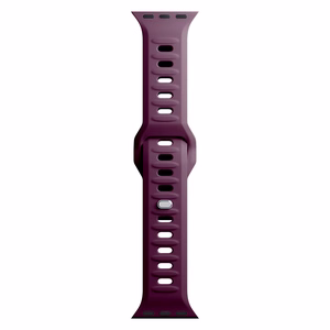 38/40/41/42 mm Mulberry (small) - 3mk Silicone Watch Strap for Apple