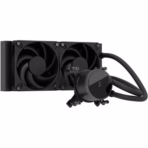 Fractal Design skystasis aušinimas Radius 240, juodas, Intel, AMD