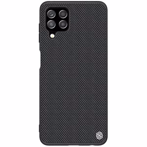 Nillkin Textured Case прочный усиленный чехол с гелевой рамкой и нейлоновой задней панелью для Samsung Galaxy A22 4G чёрный