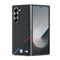BMW Carbon Tricolor dėklas telefonui Samsung Galaxy Z Fold 6 - juodas