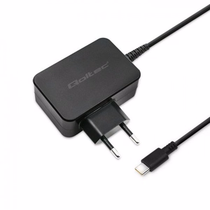 Qoltec 51024 mobiliojo įrenginio kroviklis Universalus Juoda AC Spartusis įkrovimas Vidaus
