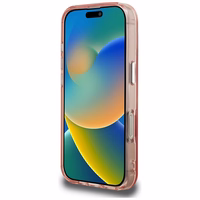 Karl Lagerfeld IML Aquarelle Choupette & Logo deklas iPhone 16 Pro Max - rozinis