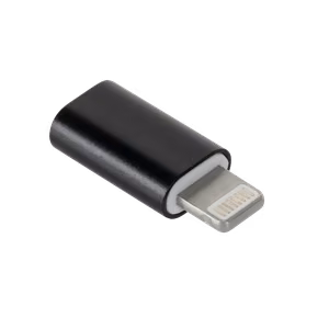 Переходник M-Life micro USB – Apple Lightning, чёрный