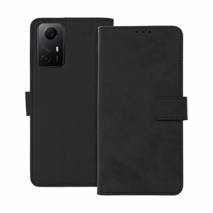 TENDER knygos dėklas telefonui XIAOMI Redmi Note 12S juodas