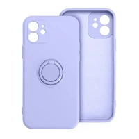 SILIKONINIS ŽIEDAS dėklas telefonui IPHONE 17 Air violetinis