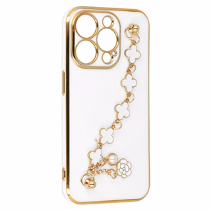Dėklas telefonui Iphone 15 Pro Max dizainas 3 baltas