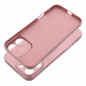 METALLIC dėklas telefonui IPHONE 16 Pro Max rožinis