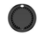 Setty lokatorius FindMy round TFO TAG 01 black + etui