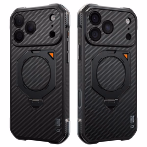 Supcase UB Aero MagSafe Aramid  iPhone 18 Pro Max / 17 Pro Max dėklas, juodas