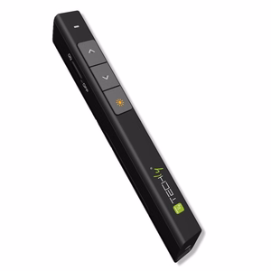Techly ITC-LASER26 belaidis valdymo pultas pristatymams RF Juoda