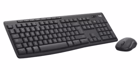 Logitech 920-012077 klaviatūra Pelė įskaityta Biuras „Bluetooth“ QWERTY JAV tarptautinė versija Grafitas