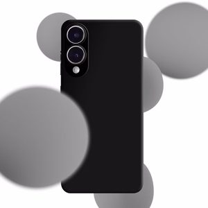 3mk Hardy Silicone MagCase dėklas telefonui Samsung Galaxy S25 Edge - juodas